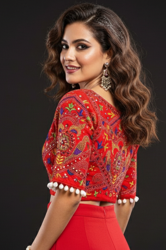 Designed With Care Handwork Blouse