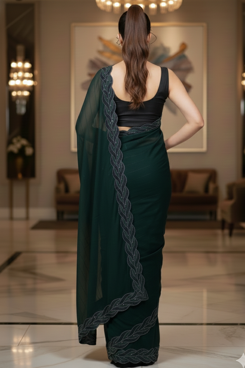 The Georgette Carnival( Saree)