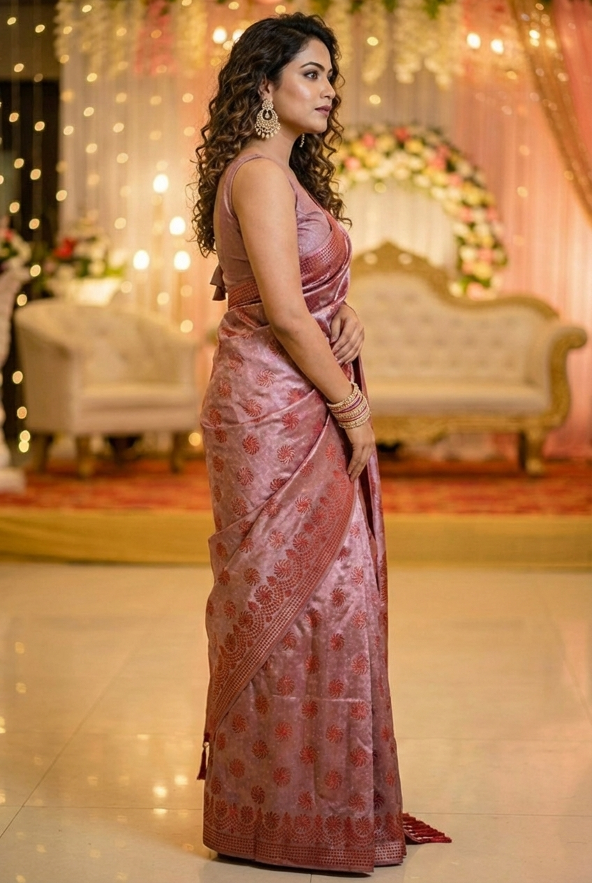 Queens Of Style (Fancy Silk Saree)