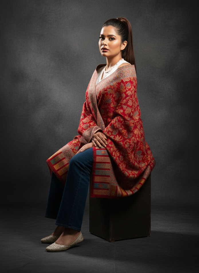 Snowfall Serenity Shawl Collection