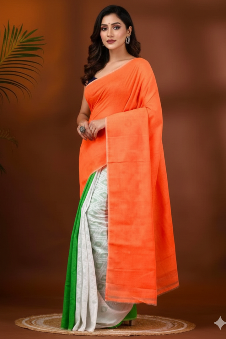 Independence Day Saree