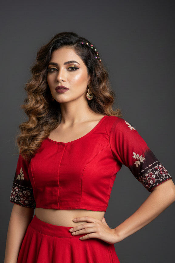 kith and kin Of Batik - Designer Blouse