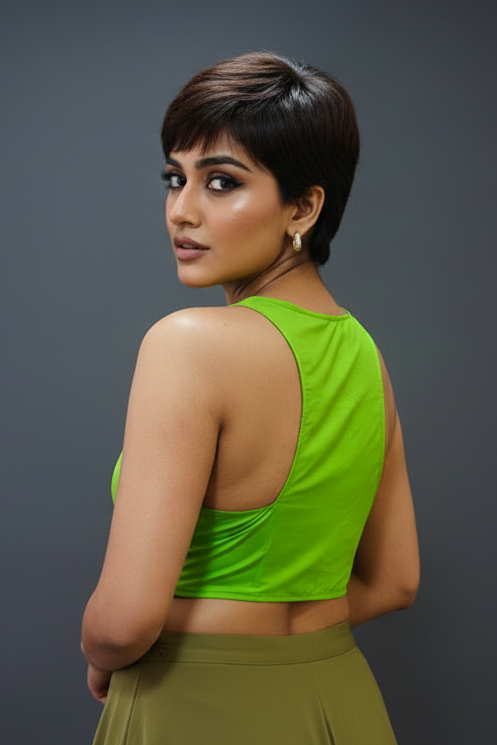 Create The look With Halter Blouse