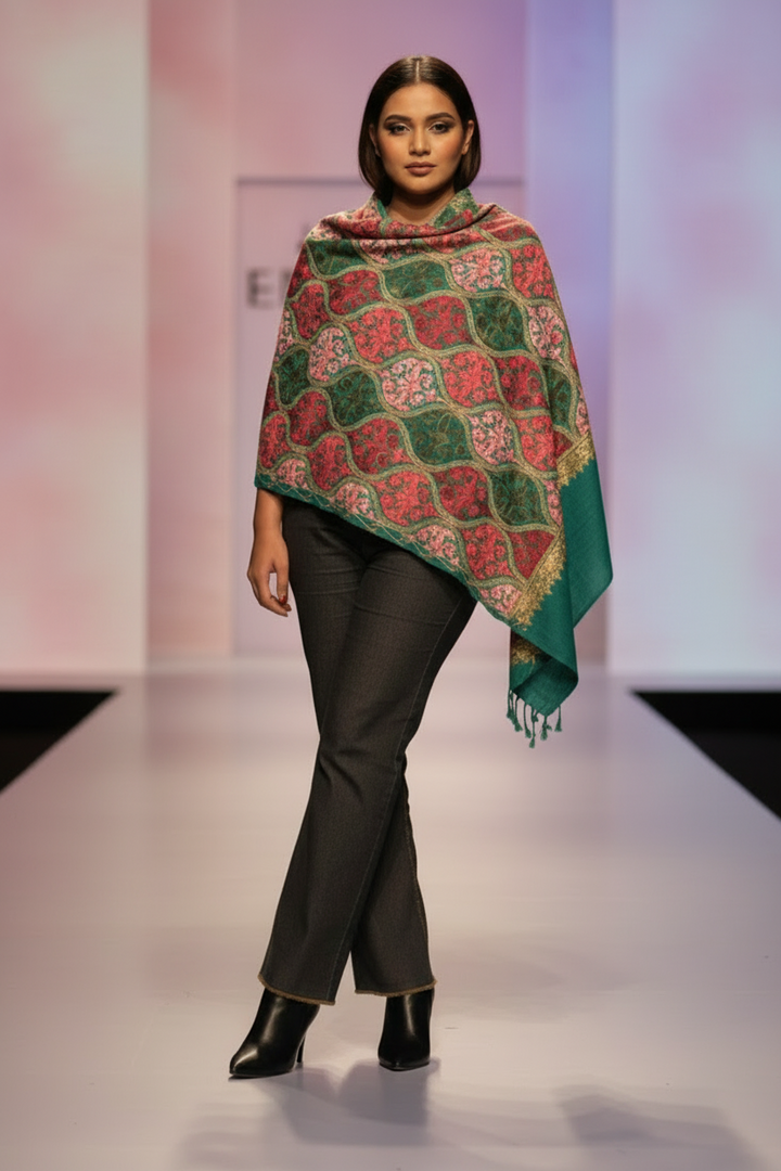 Frosted Warmth Stole Collection