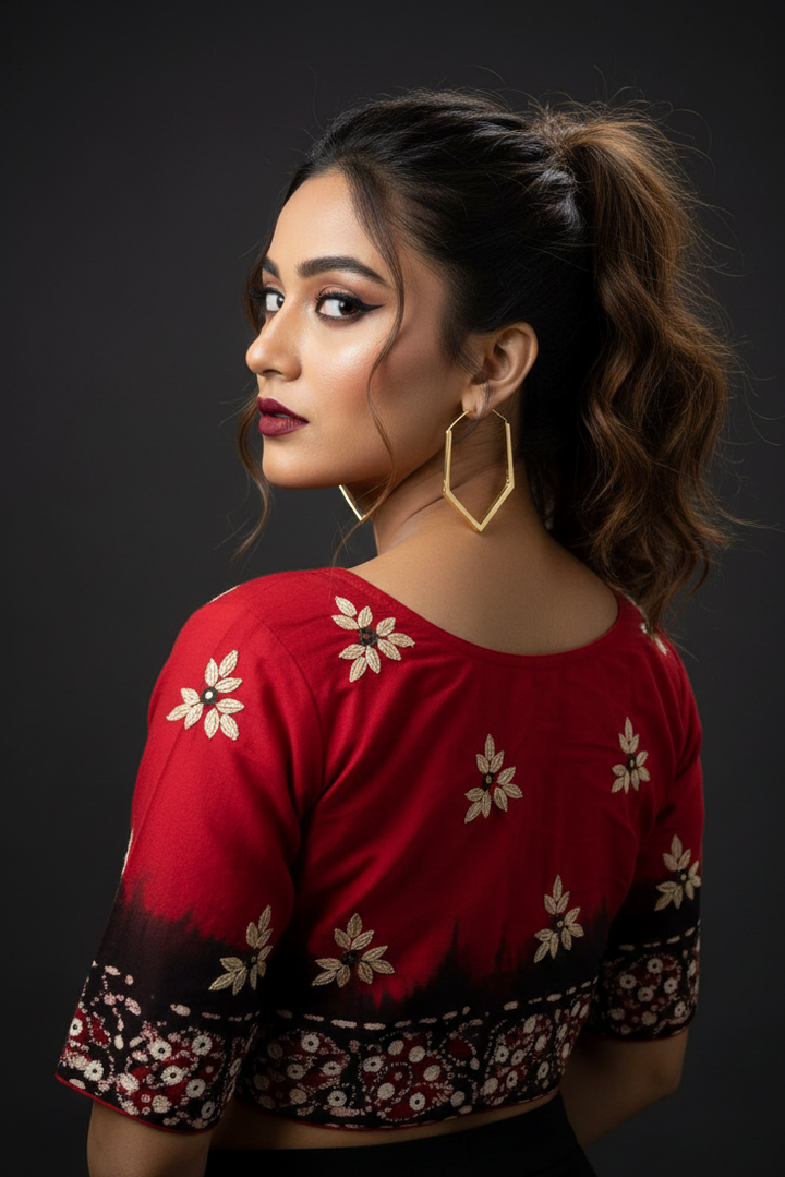 kith and kin Of Batik - Designer Blouse