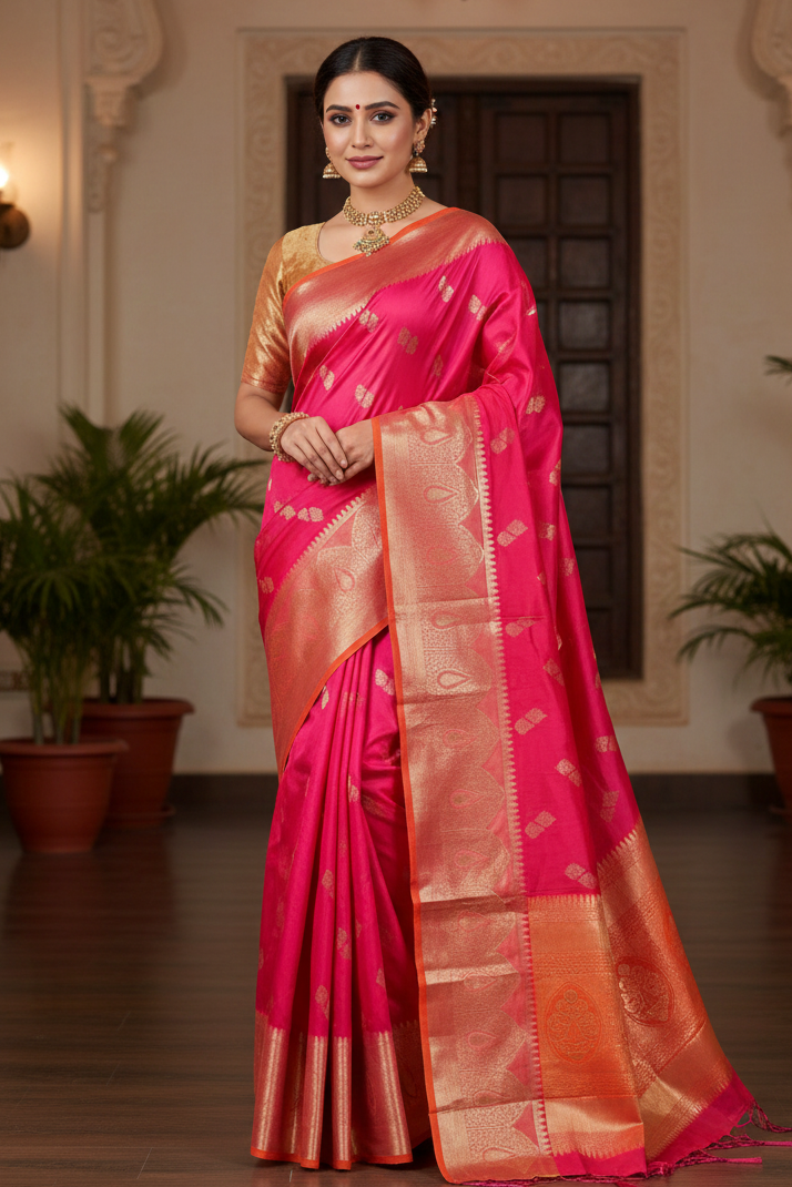 Language Of The Soul Banarasi Silk Saree