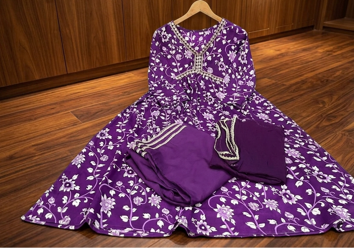 Fire Bird Rayon Kurti Set