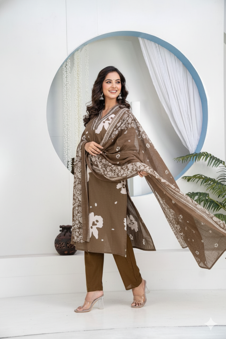 Single Aura Cotton Kurti Set