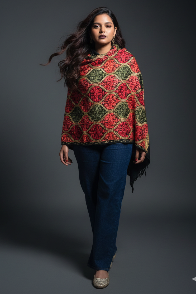 Frosted Warmth Stole Collection