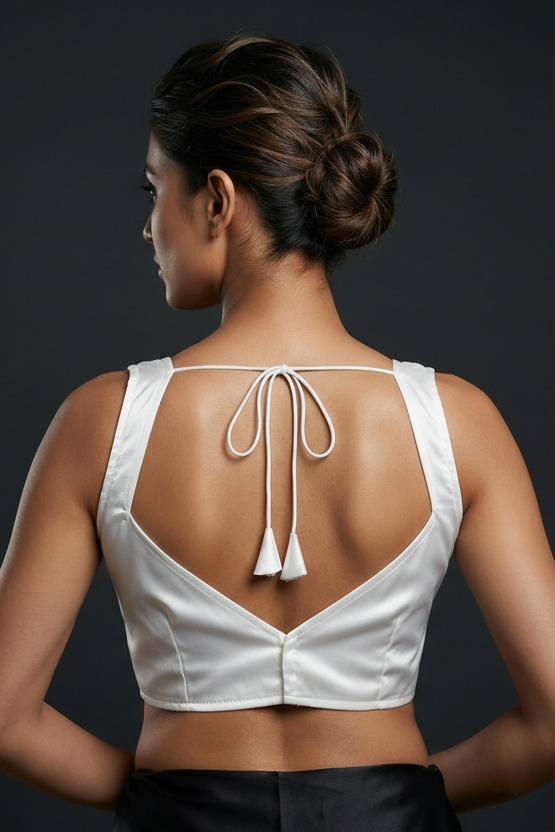 Fantastic Five-Solid Fancy Designer Blouse