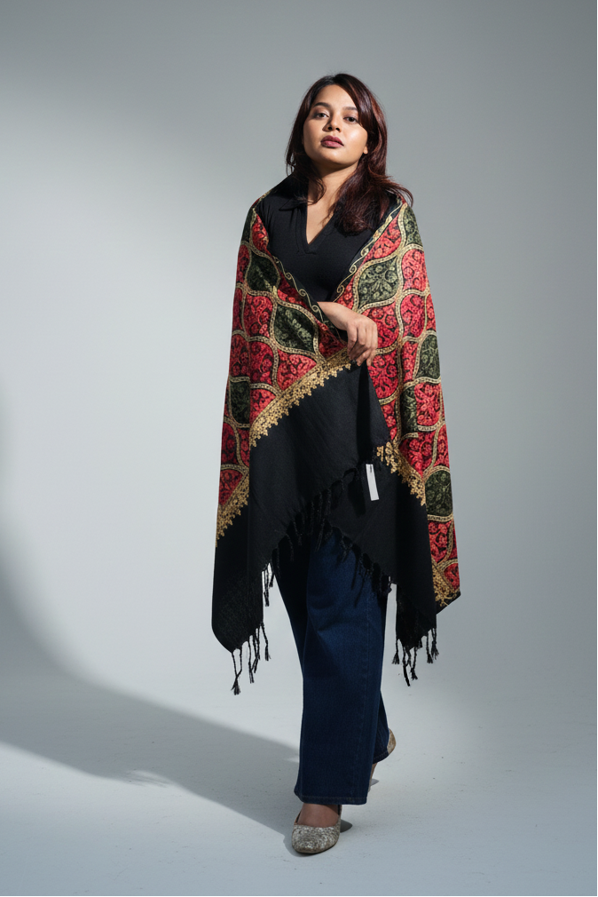 Frosted Warmth Stole Collection