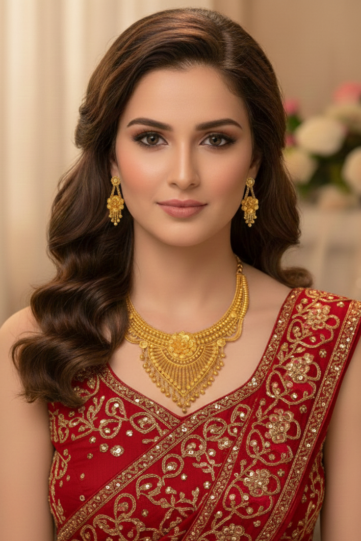 Bandini-Statement Necklace Set(Jewellery)