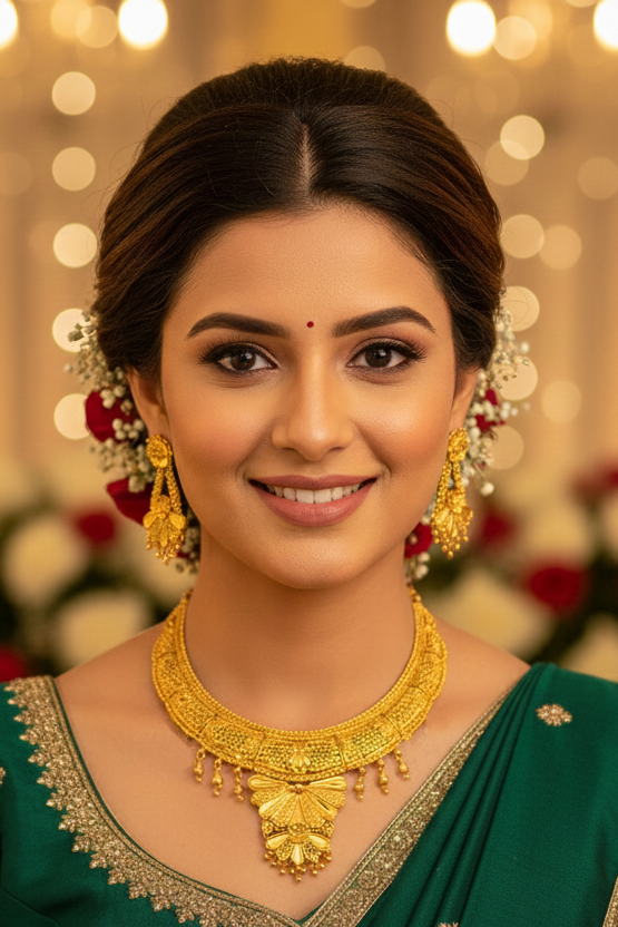 Golden Pride-Statement Necklace Set