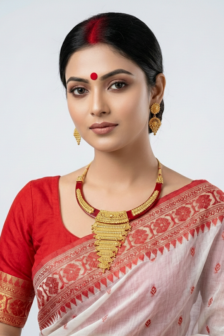 Golden Bonds-Trending Necklace Set