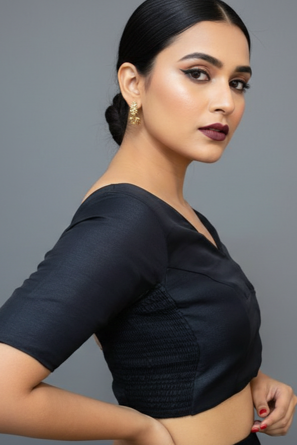 Fashion Chronicles Smoky Stretchable Blouse