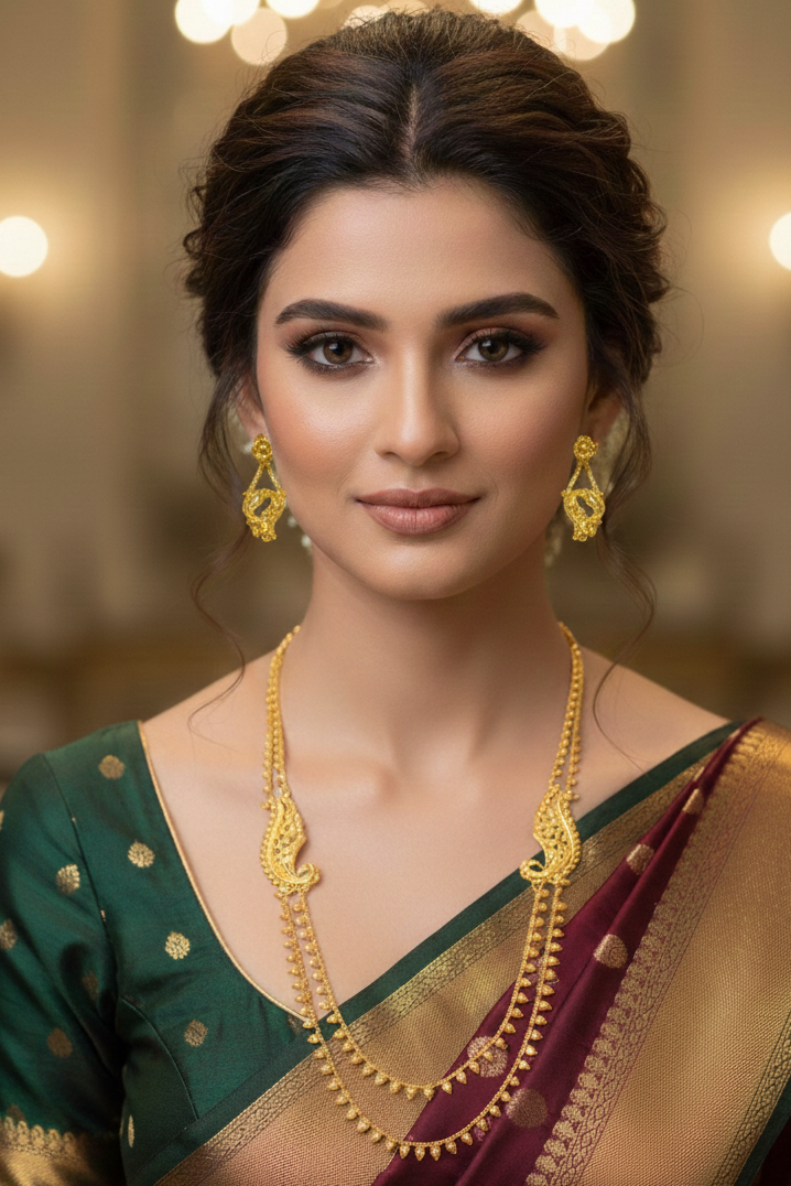 A Promise To Glow- Statement Necklace Set