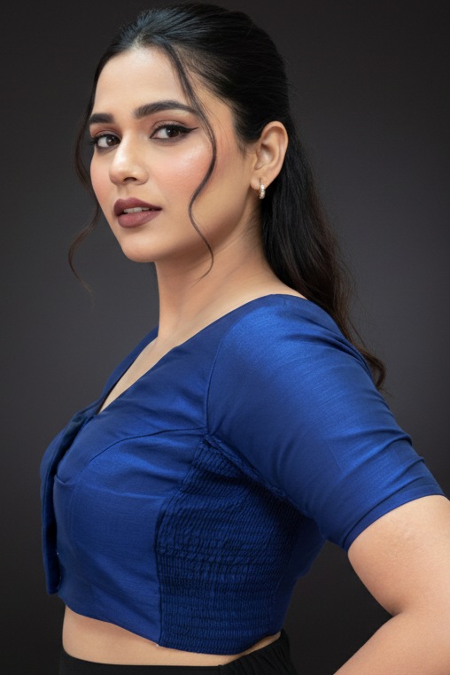 Fashion Chronicles Smoky Stretchable Blouse