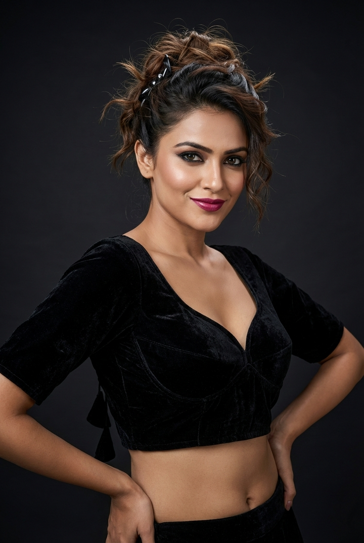 Season Of Velvet- Designer Blouse