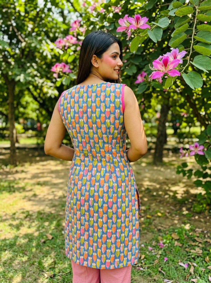 Fortune Favors-Cotton Kurti