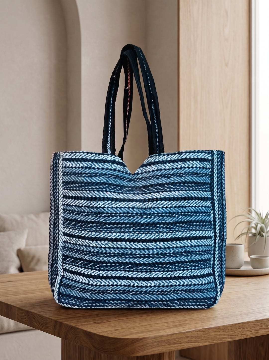 Woven Reverie – Handcrafted Tote Bag