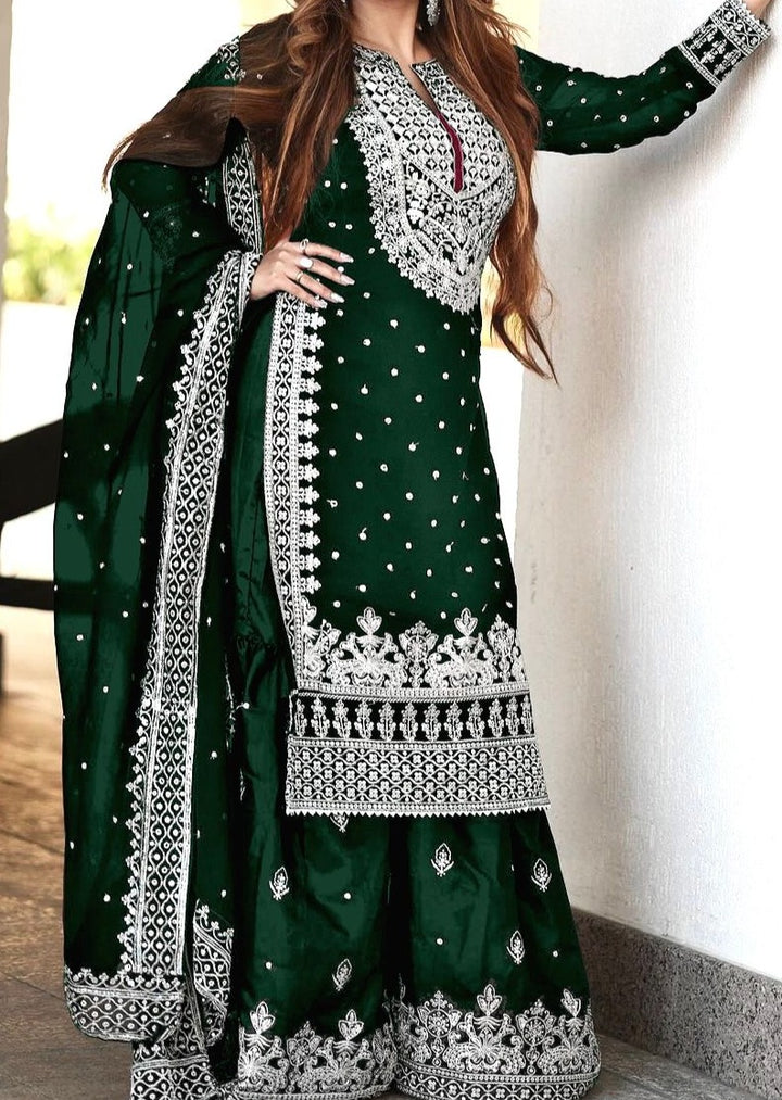 Happy Warbler- Gharara Kurti Set