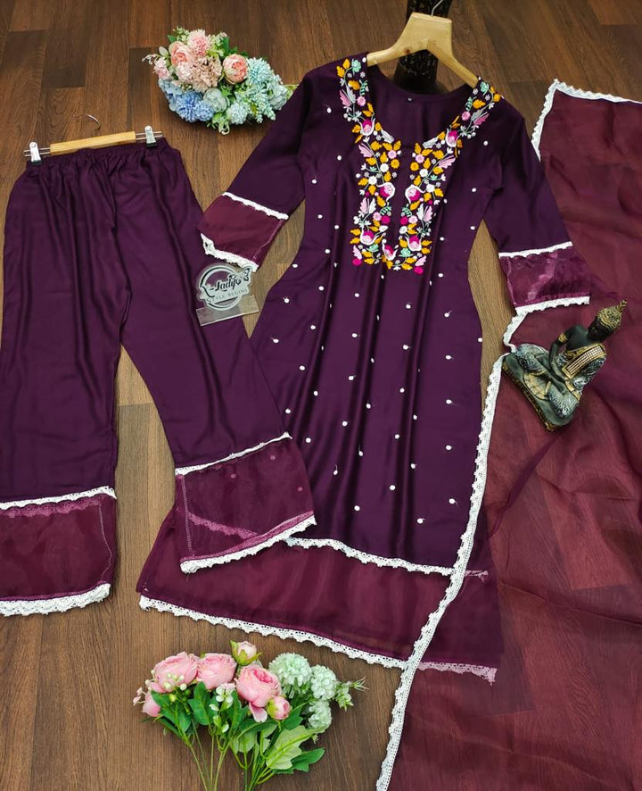 Desi Own Rayon Kurti Set