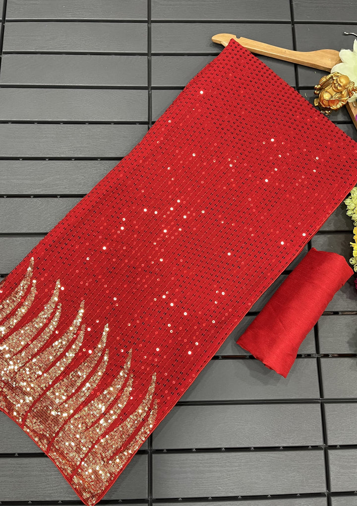 Fire Fly Brightest Idea -Sequin Saree