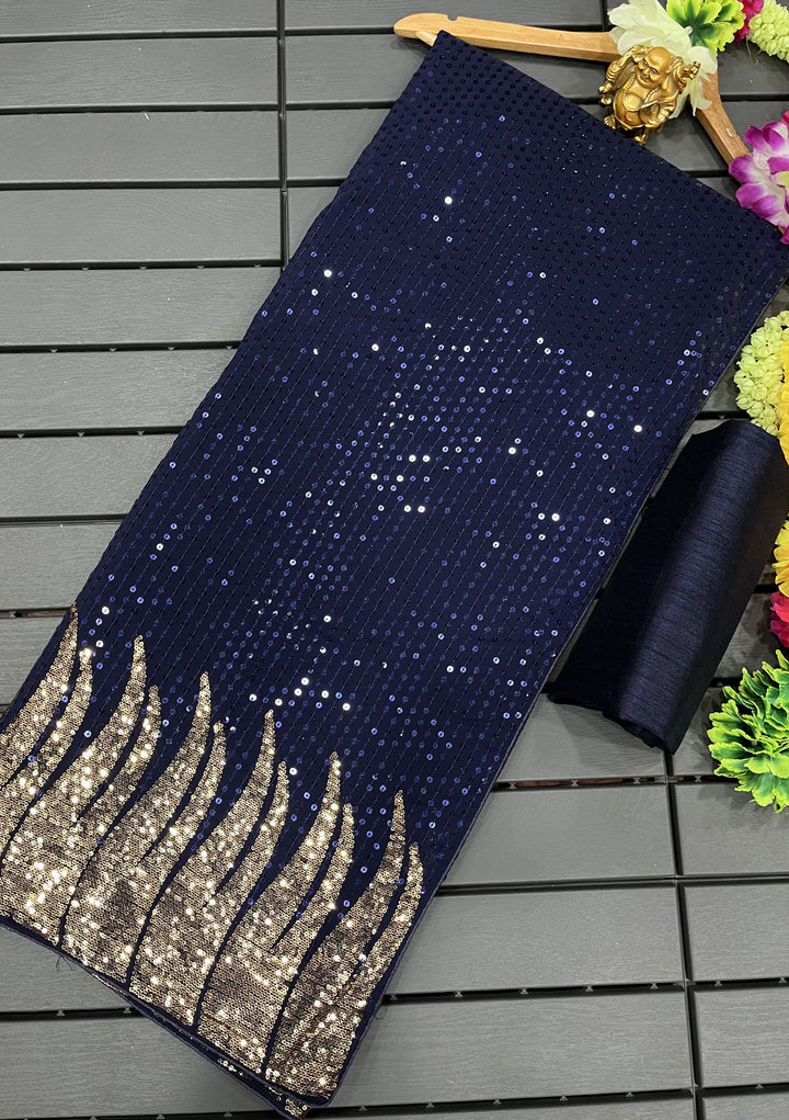 Fire Fly Brightest Idea -Sequin Saree