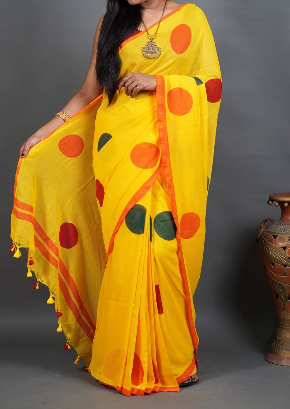 Big Deal (A Bengal Story)Cotton Saree