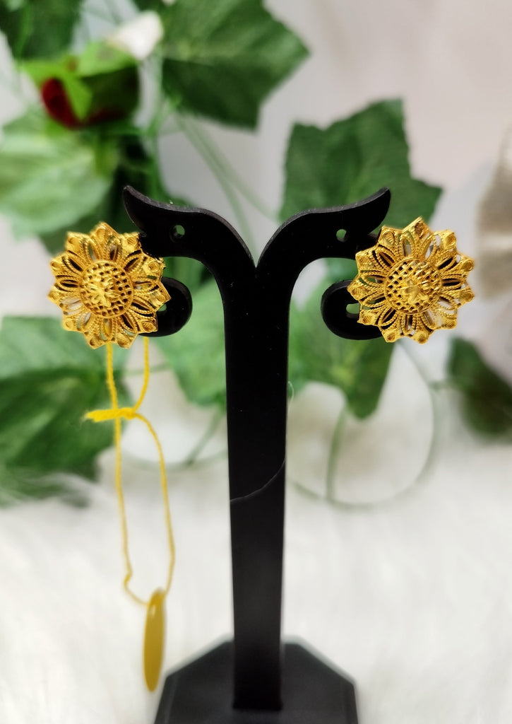 Simply Amazing (Gold Plated Earrings)