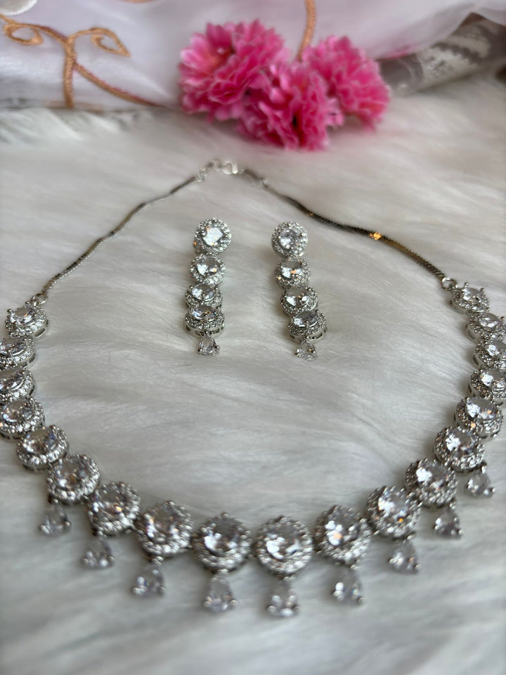 All Time Favorite American Diamond Necklace Set