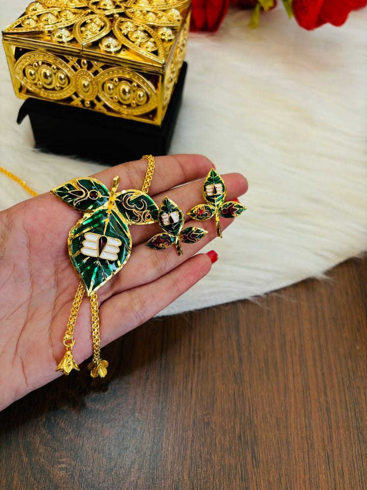 Bel Patra Design(Jewellery Set)