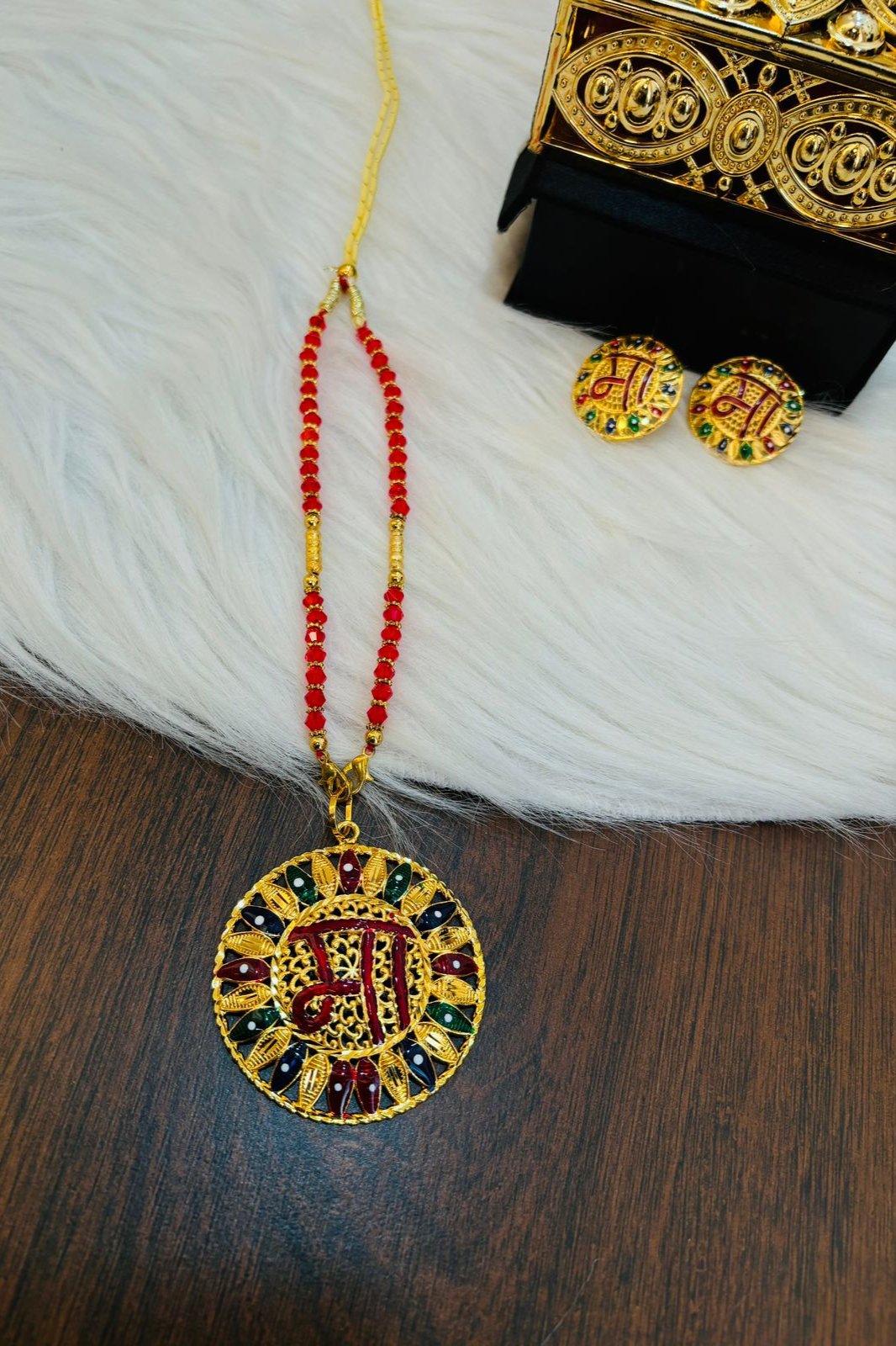 Maa (Gold Plated Necklace Set)