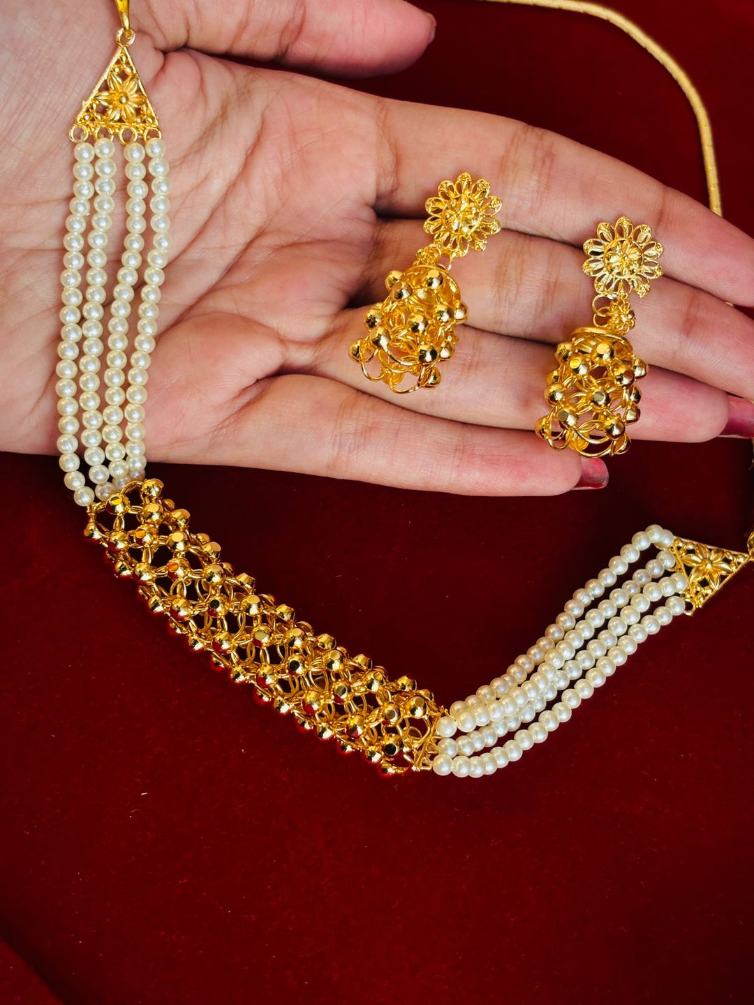 Real Deal (Gold Plated Chocker Set)