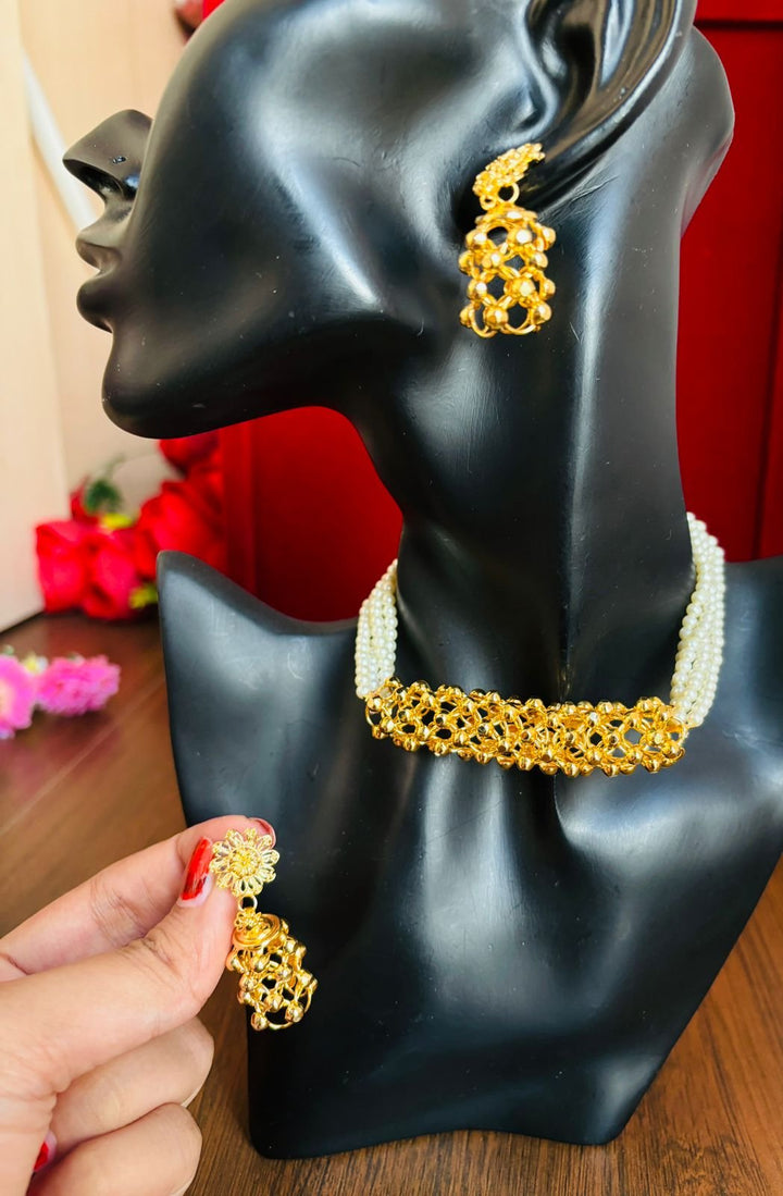 Real Deal (Gold Plated Chocker Set)