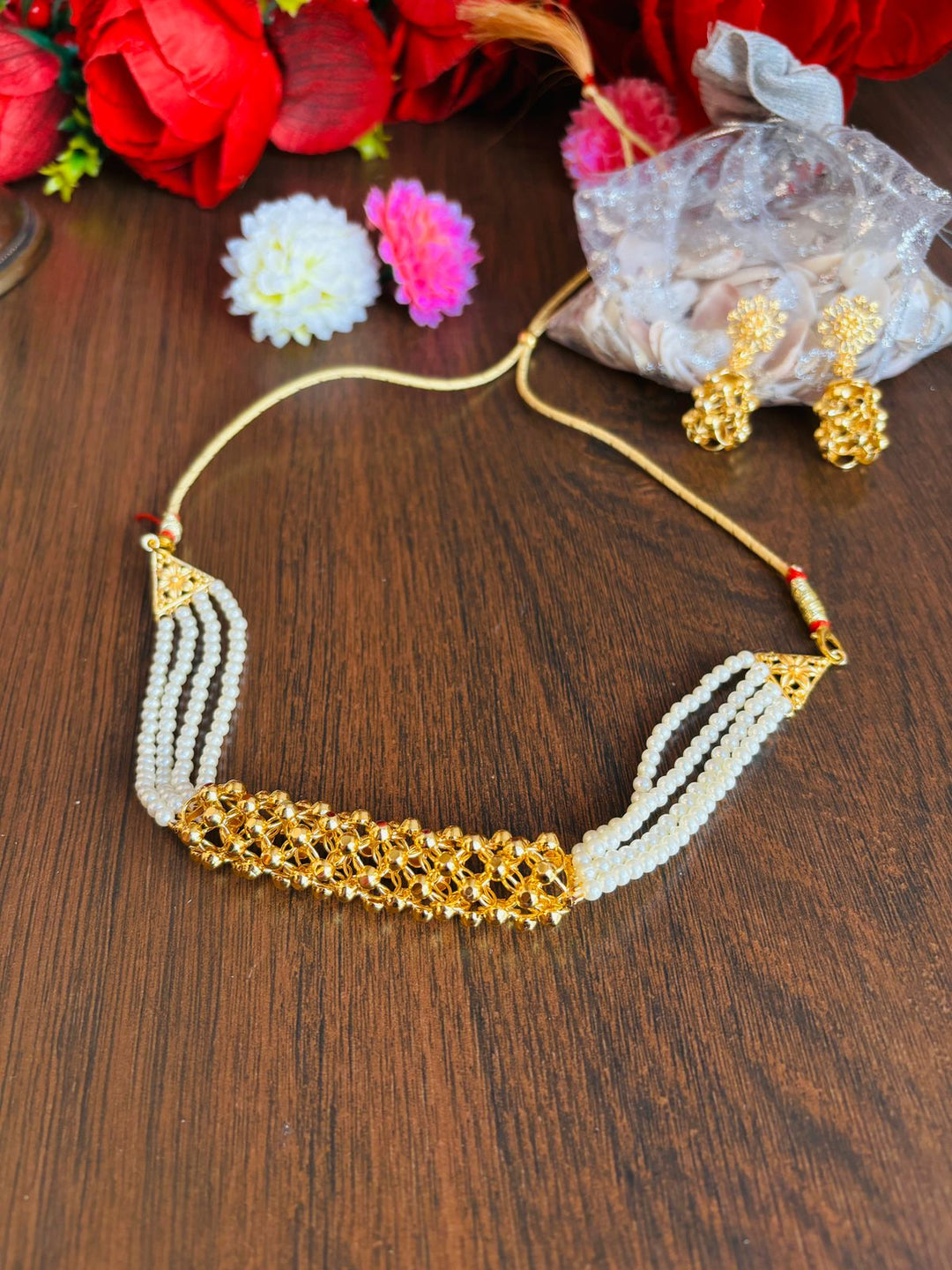 Real Deal (Gold Plated Chocker Set)