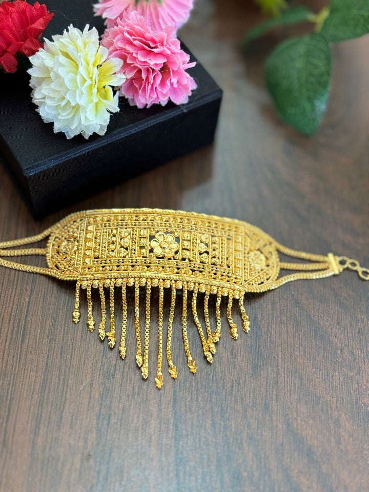 Aureate- Rajasthani style Gold Plated Chocker