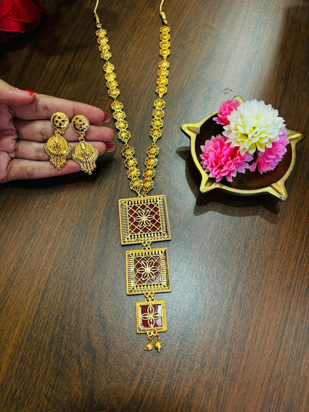 All Time Favorite -Gold Plated Necklace Set