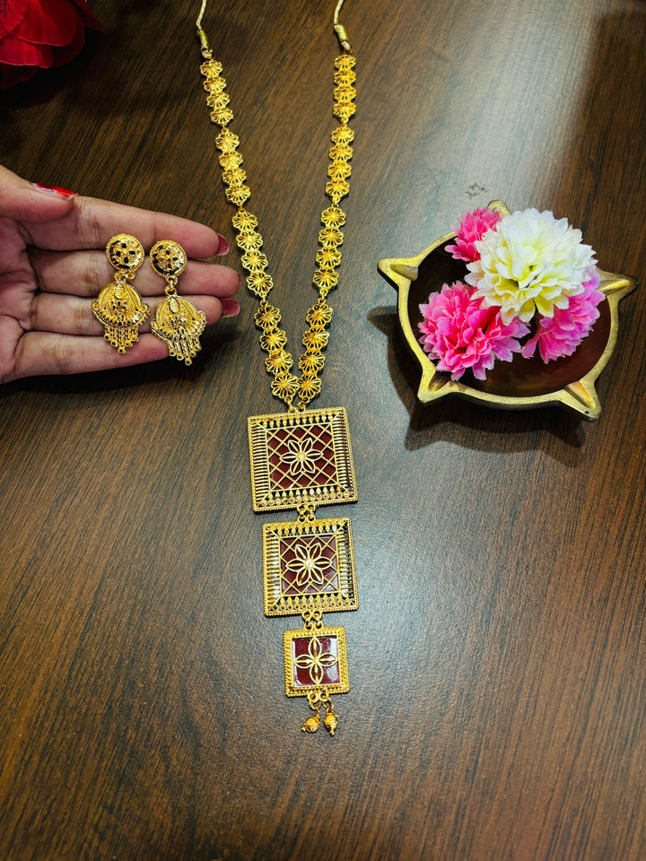 All Time Favorite -Gold Plated Necklace Set