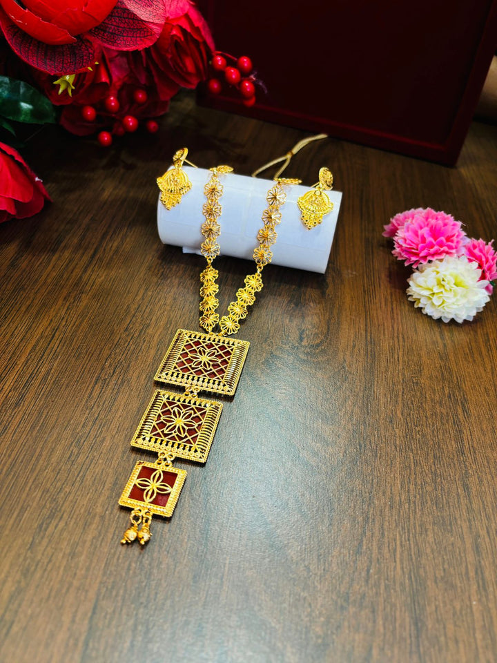 All Time Favorite -Gold Plated Necklace Set