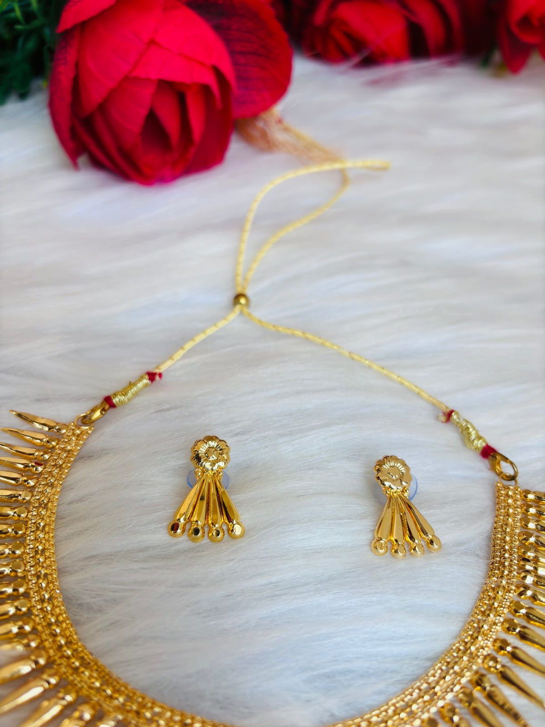 Tribal Style Traditional Gold Plated Set