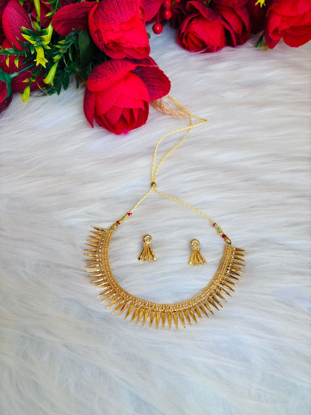 Tribal Style Traditional Gold Plated Set