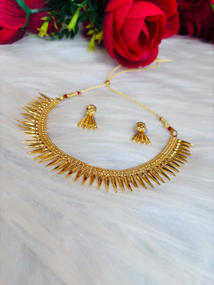 Tribal Style Traditional Gold Plated Set