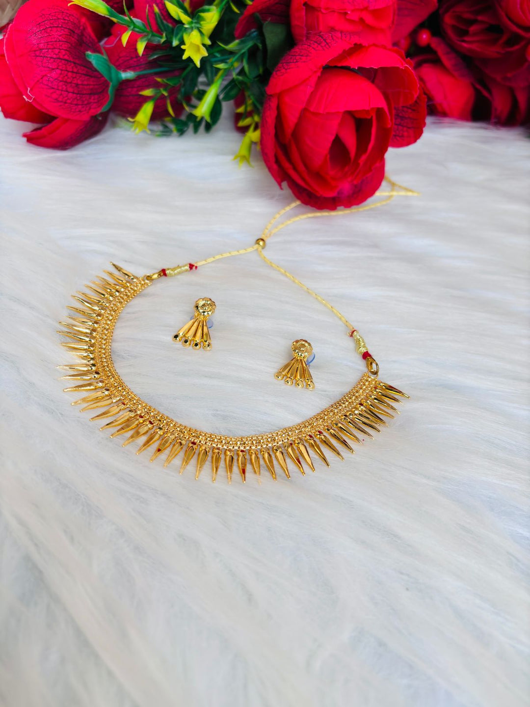 Tribal Style Traditional Gold Plated Set