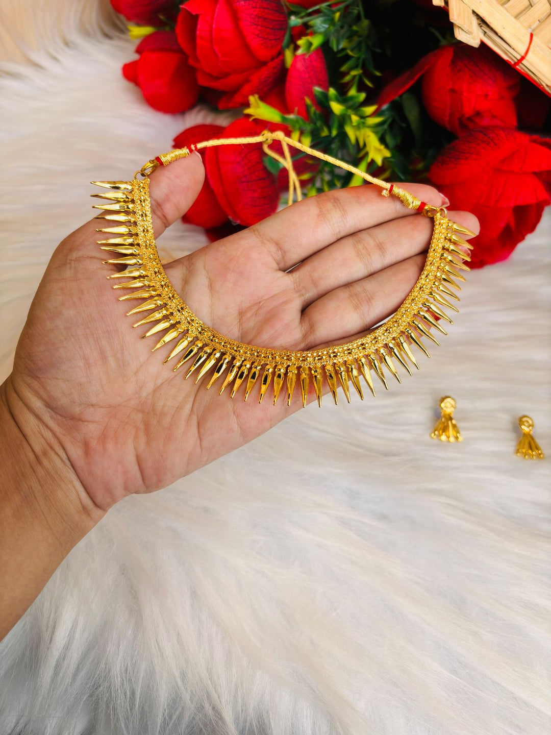 Tribal Style Traditional Gold Plated Set