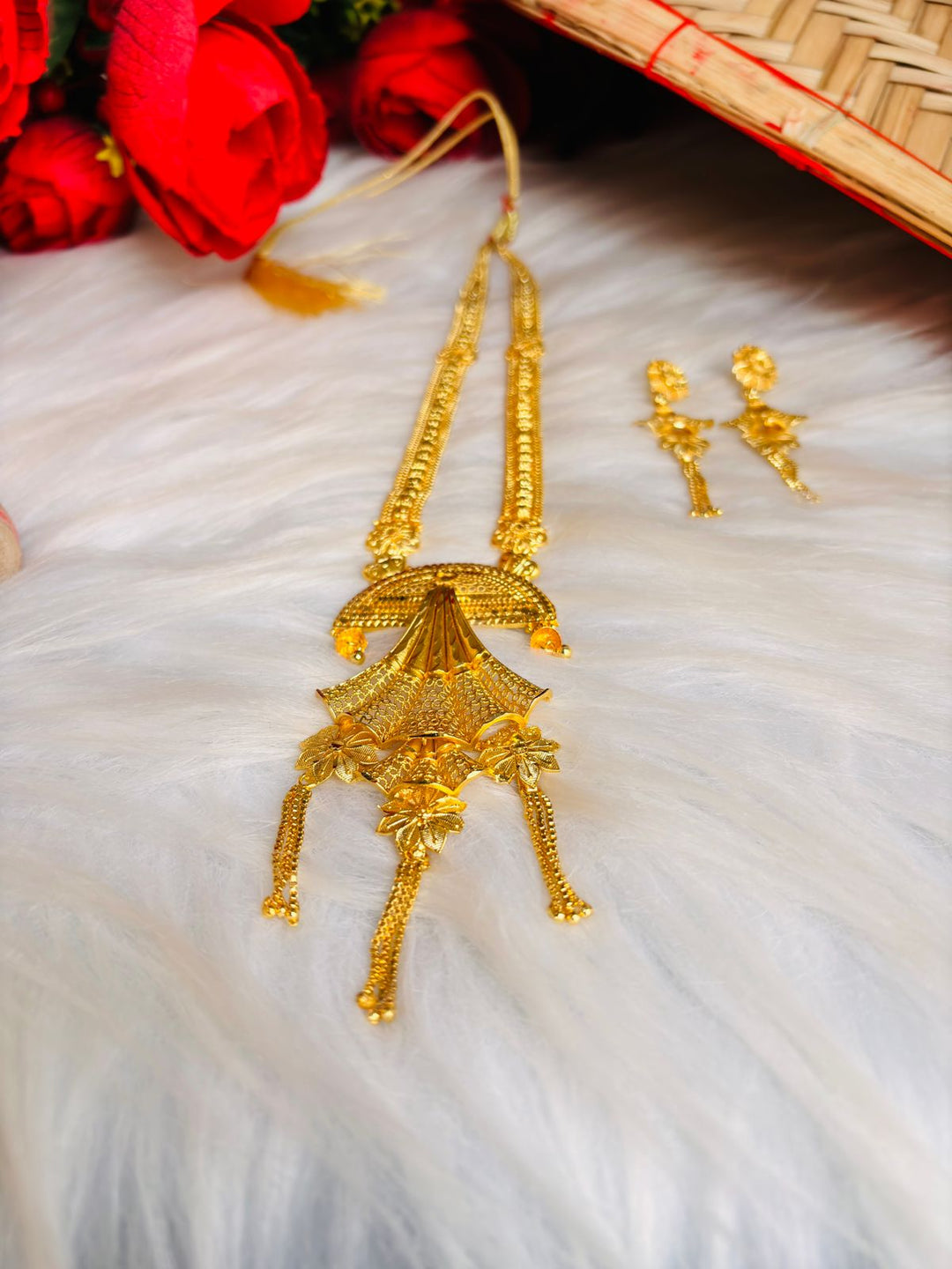 Bride's Special ( Gold Plated Bridal Necklace Set)