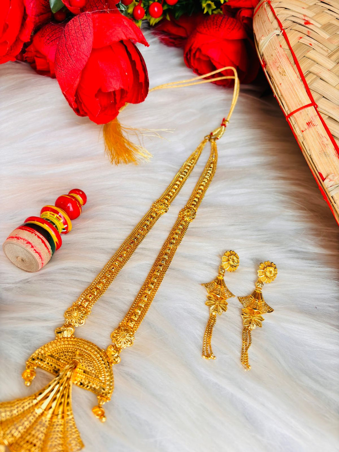 Bride's Special ( Gold Plated Bridal Necklace Set)