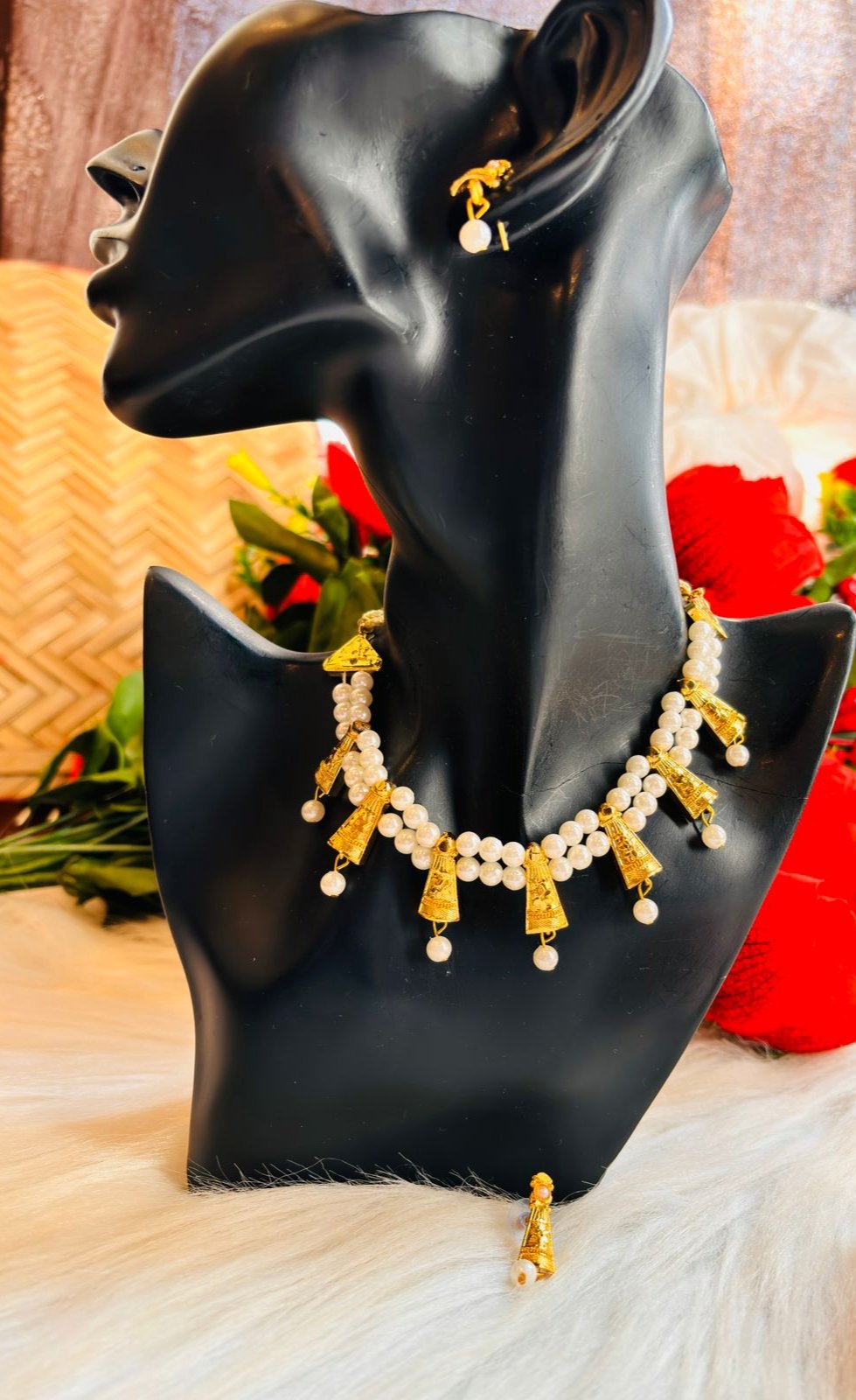 Abundance - Gold Plated Chocker Set