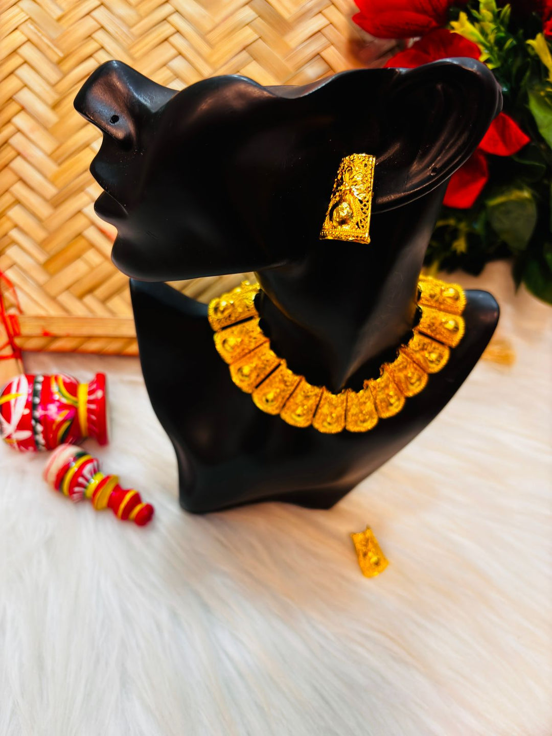 Golden Treasure- Gold Plated Necklace Set