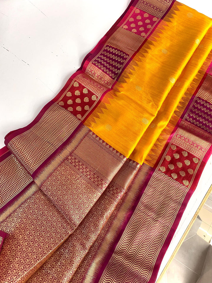 Pure Bliss-A Festival Special Silk Saree